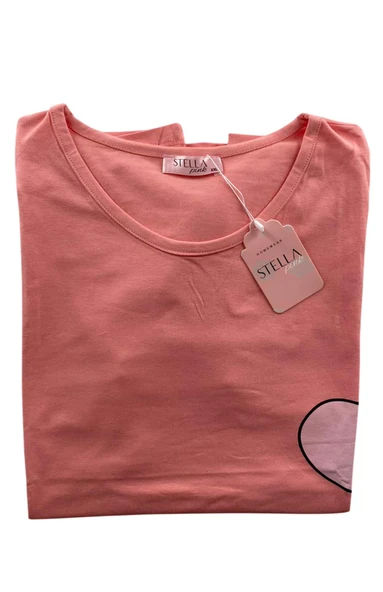 Kadın Battal Panda Desenli Kısa Kollu Şortlu Pijama Takım - 5493 - STLLA PNK - 2