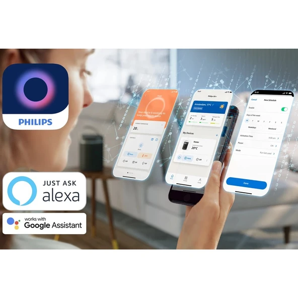 Philips CX3120/01 3000 Serisi Kompakt Seramik Fanlı Isıtıcı - 8