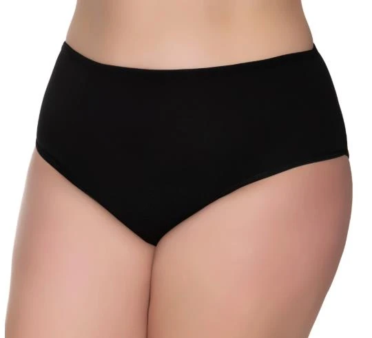 12 li Paket Sedef Yıldız Bayan Büyük Beden İnce Lastik Külot 1047 - 4
