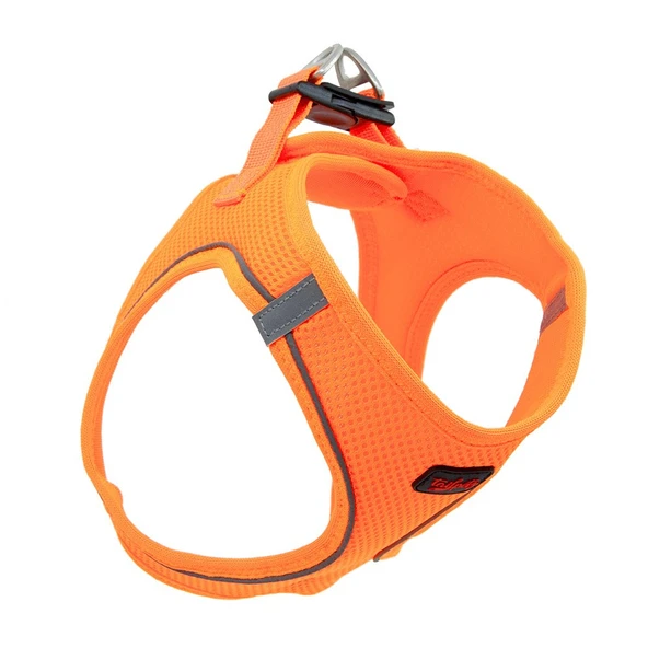 Tailpetz Air-Mesh Neon Turuncu Göğüs Tasması