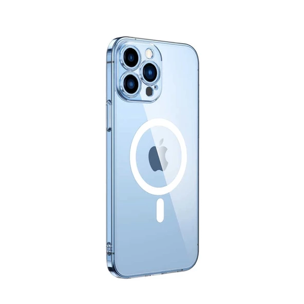 Apple iPhone 13 Pro Max Kılıf Kamera Korumalı M-safe Sert PC Zore Porto Kapak