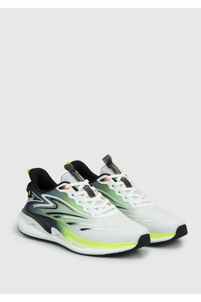 Lumberjack KANSAS 5FX 101948533 Erkek Yürüyüş ve Koşu Ayakkabısı Beyaz Lime 40-45 - 2