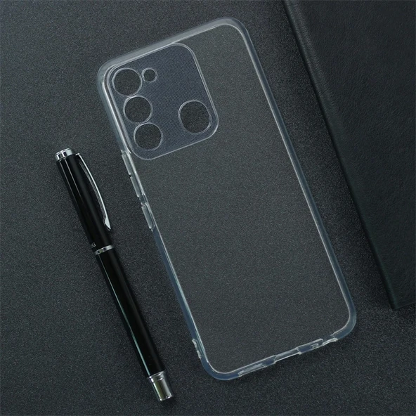 Tecno Spark 8C Kılıf Zore Süper Silikon Kapak - Resim 2