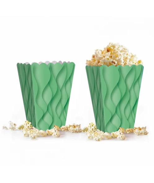 Dalgalı Yeşil Mısır Kutusu 8 Adet ürün görseli 1