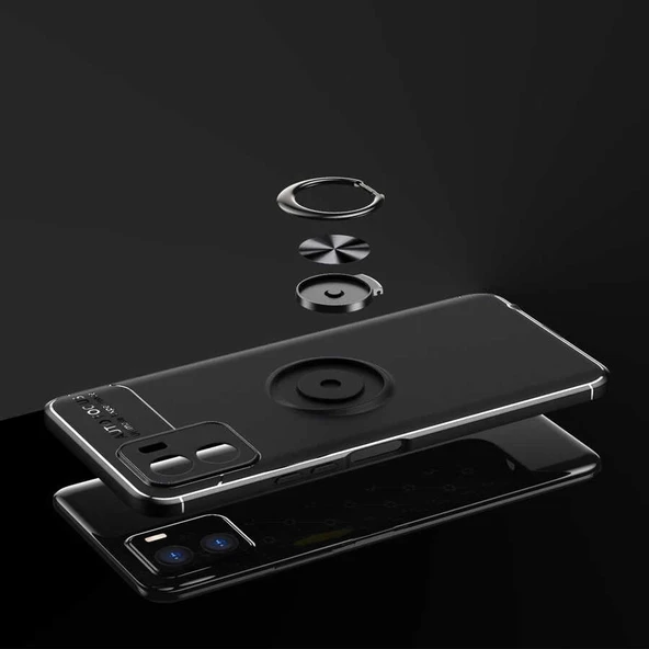 Vivo Y15S Kılıf Zore Ravel Silikon Kapak - 7