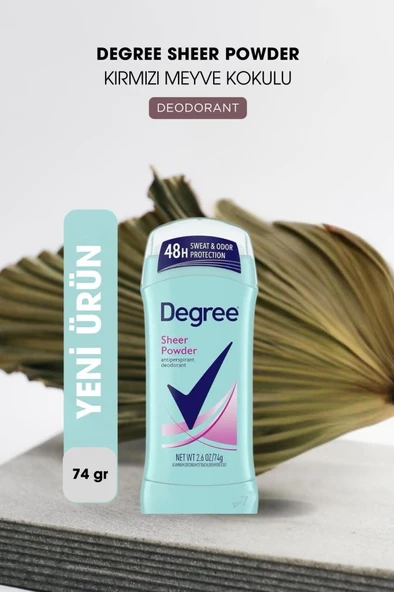 Degree Sheer Powder Deodorant (Kadınlar İçin) 74 gr