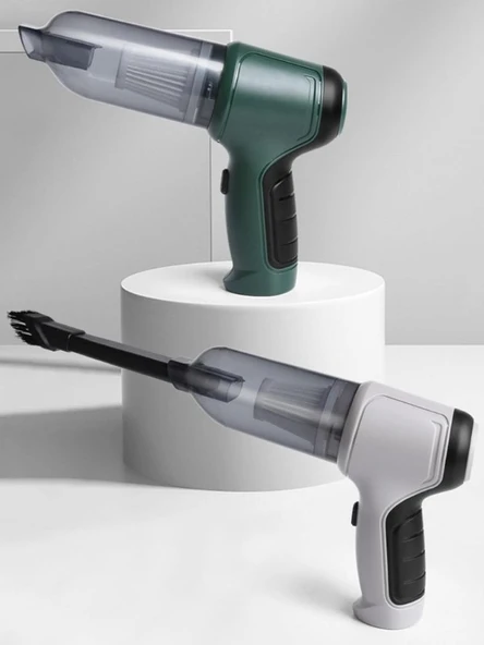 Şarjlı Araç İçi Süpürge Otomobil Vakumlu Araç Süpürgesi JB-107 1200 MAH - 2