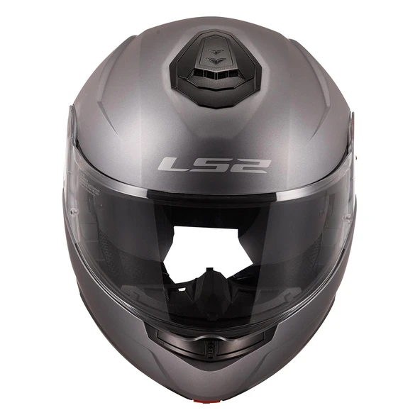 LS2 STROBE 2 MAT TITANIUM KASK - 2