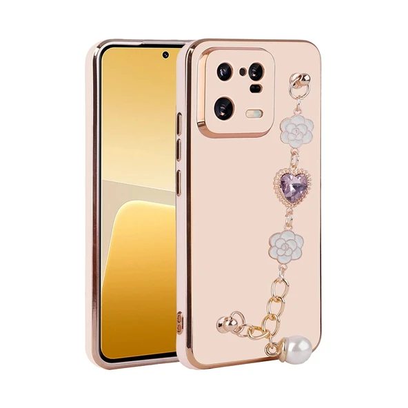 Xiaomi Mi 13 Pro Kılıf El Tutamaçlı Kamera Korumalı Zore Taka Silikon Kapak ürün görseli 1