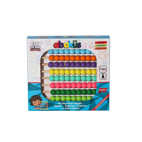 Nessiworld 8455 Ahşap Abaküs - 1