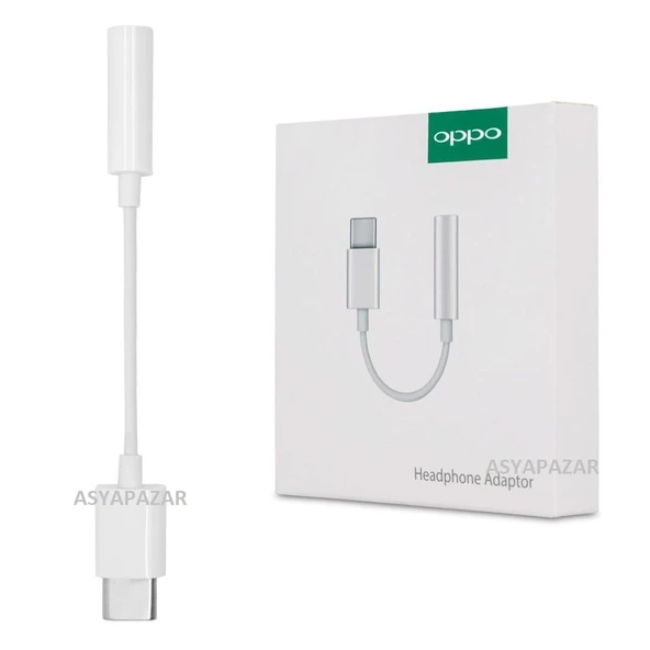 Oppo Dönüştürücü Adaptörü TYPE C to 3.5 mm ürün görseli