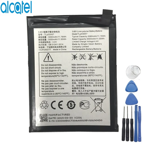 Alcatel 1S Pil Batarya 5024D ve Tamir Seti TLP030K7 ürün görseli
