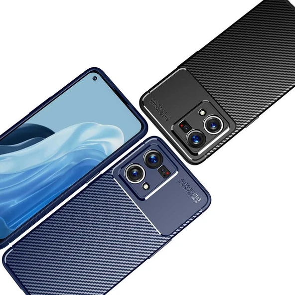 Oppo Reno 7 4G Kılıf Zore Negro Silikon Kapak - 5