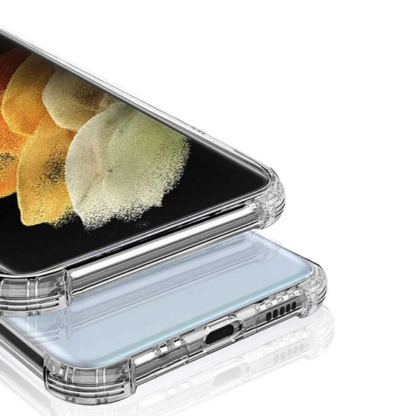 Galaxy S22 Ultra Kılıf Zore Kamera Korumalı Nitro Anti Shock Silikon - 4