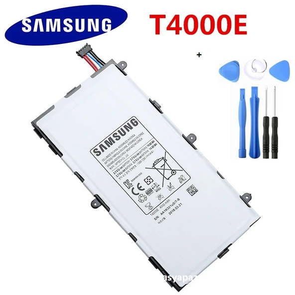 Samsung Galaxy Tab 3 7.0 T210 T211 T4000E Batarya Pil + Tamir Seti ürün görseli