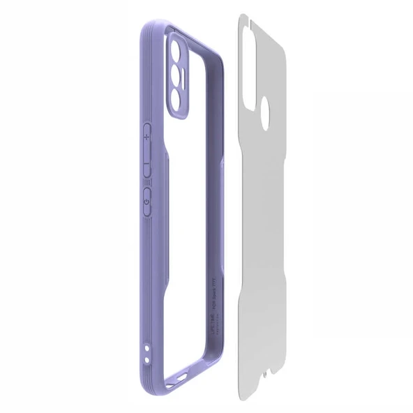 Tecno Spark 7T Kılıf Zore Parfe Kapak - 3
