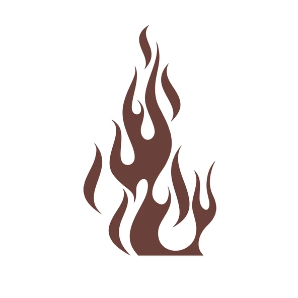 Alev Araba Stickeri 17x17 Cm Kahverengi ürün görseli