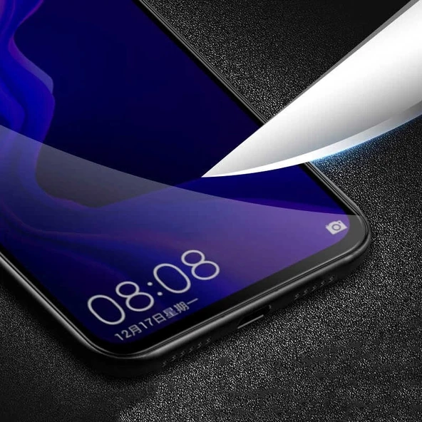 Oppo A76 Davin 5D Privacy Cam Ekran Koruyucu - 4