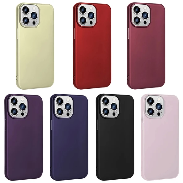 Apple iPhone 15 Pro Max Kılıf Zore Premier Silikon Kapak - 2