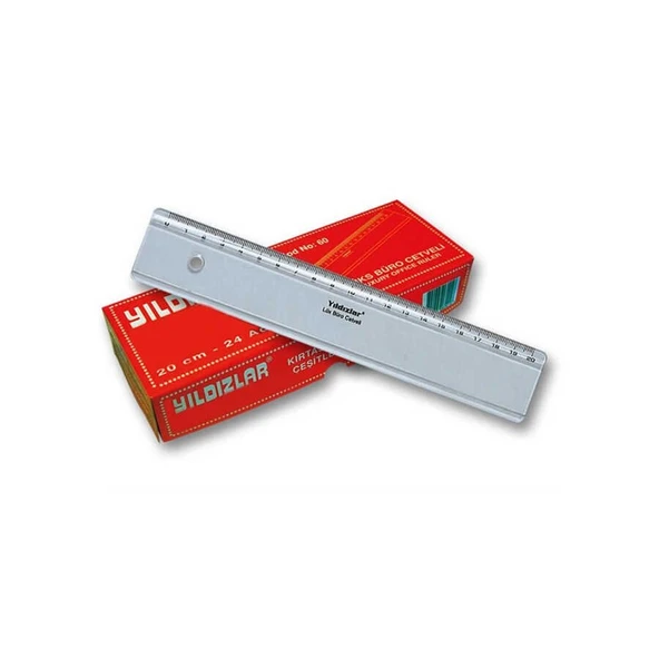 Yıldızlar Lüx Büro Cetvel 20 cm