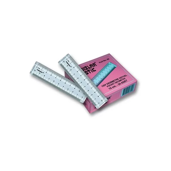 YILDIZLAR 066 CEP DESİMETRE CETVEL 10cm ürün görseli 1