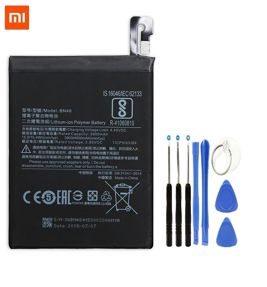 Xiaomi Redmi Note 6 Pro Orjinal Batarya Pil ve Tamir Seti BN48 ürün görseli 1