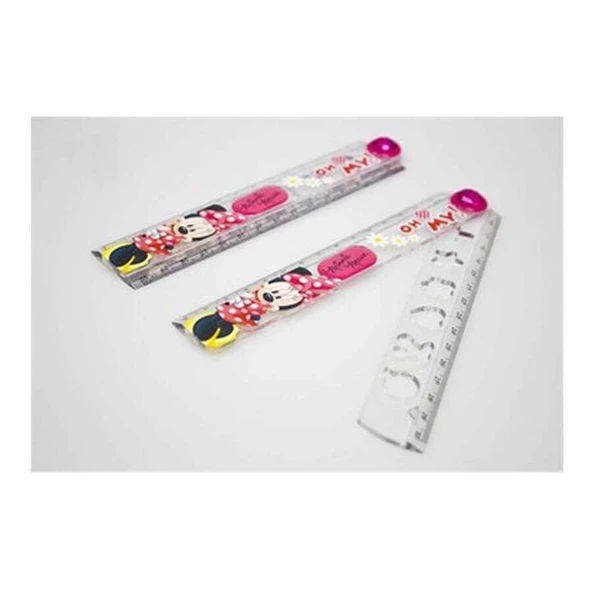 Dolphin Katlanabilir Cetvel 30 cm Minnie Mouse Mn-142769
