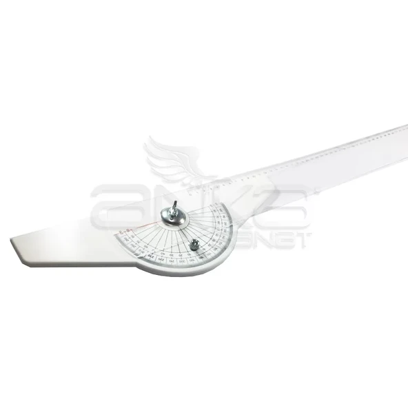 Hatas Oynar Başlıklı T Cetveli İnce Bizote 65cm - 2