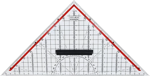 Rumold 1158 Geoderik Üçgen Açılı Cetvel (32 cm) ürün görseli 1