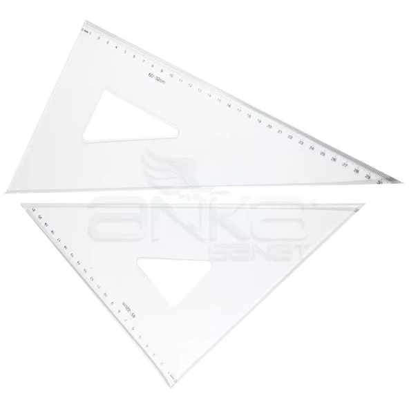 Hidex Akrilik Gönye Seti 45-60 2430BM ürün görseli 1