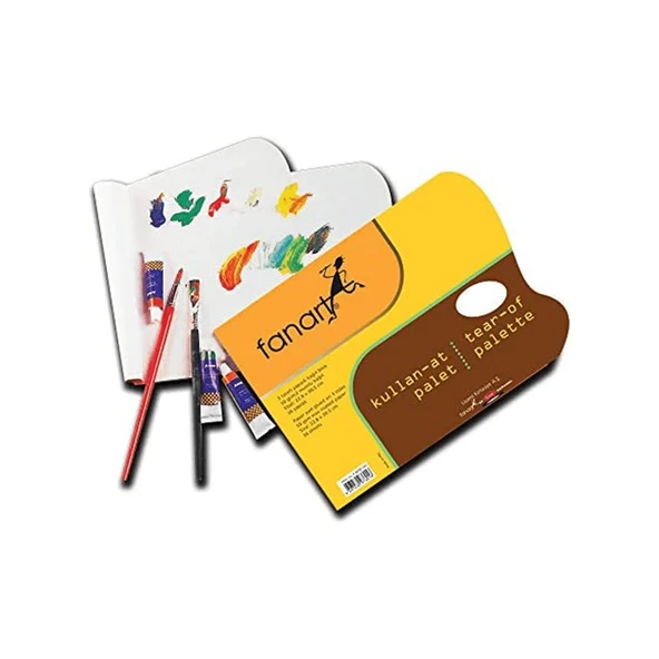 Fanart Academy Kullan At Kağıt Palet 22,8x30,5cm ürün görseli 1