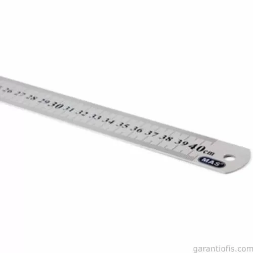 Mas 2340 Çelik Cetvel 40cm
