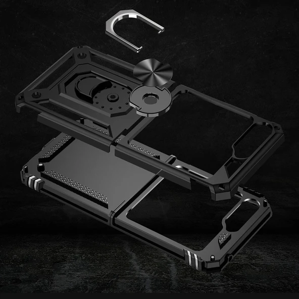 Galaxy Z Flip 5 Kılıf Zore Vega Kapak - 6