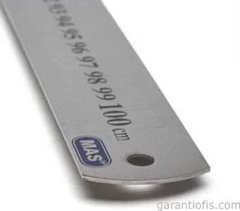 Mas 2400 Çelik Cetvel 100 cm - 2