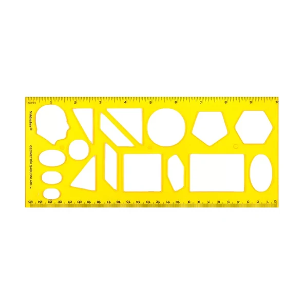 YILDIZLAR 040 GEOMETRİK ŞABLON - Resim 2