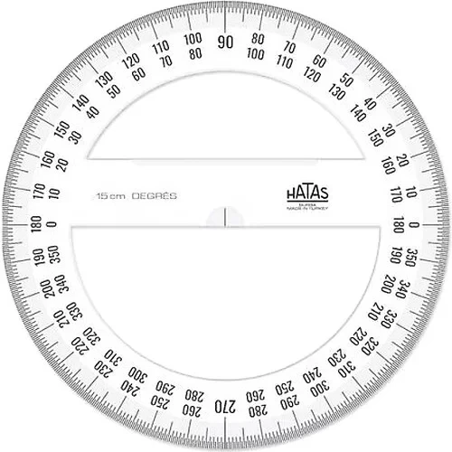 HATAS 0920 MİNKALE TAM DAİRE 360° 15 CM. ürün görseli 1