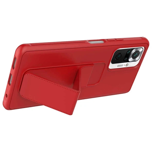 Xiaomi Redmi Note 10 Pro Kılıf Zore Qstand Kapak - 2