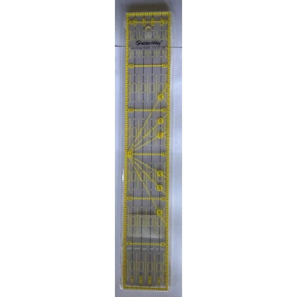 Golden Way Kapitone Cetvel 5*31cm