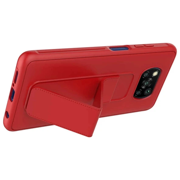 Xiaomi Poco X3 Kılıf Zore Qstand Kapak - 2