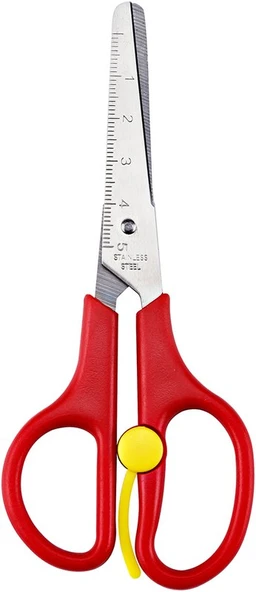 BRONS BR-701 ÖĞRENCİ MAKASI YAYLI CETVELİ - Resim 2