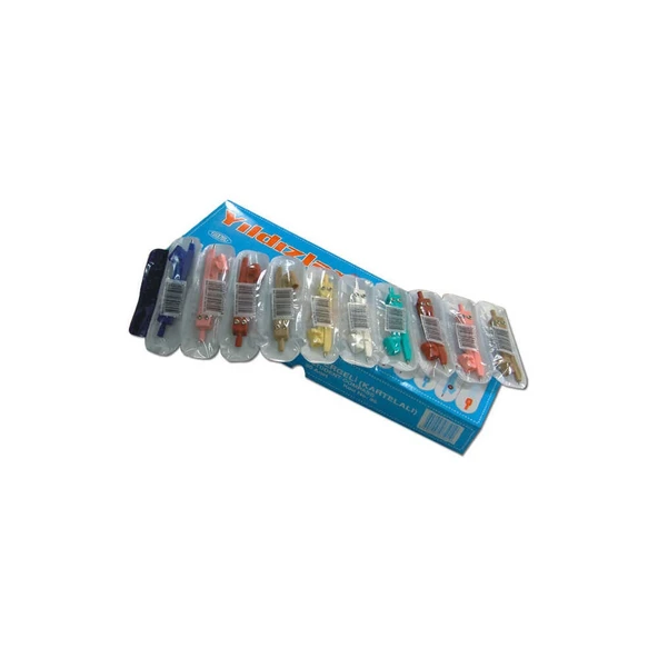 Yıldızlar Pergel Plastik Kartela - 2