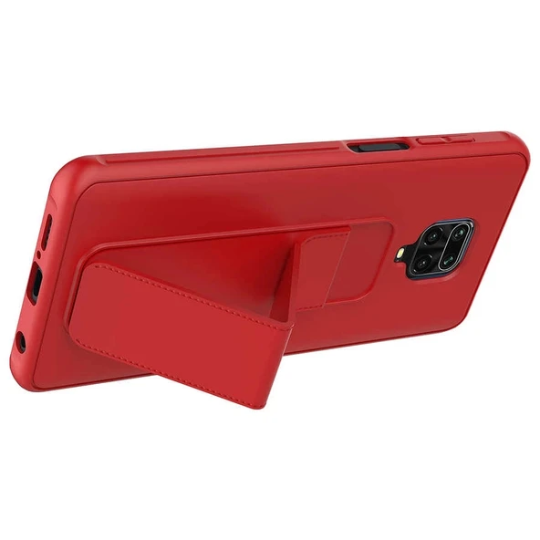 Xiaomi Redmi Note 9S Kılıf Zore Qstand Kapak - 2