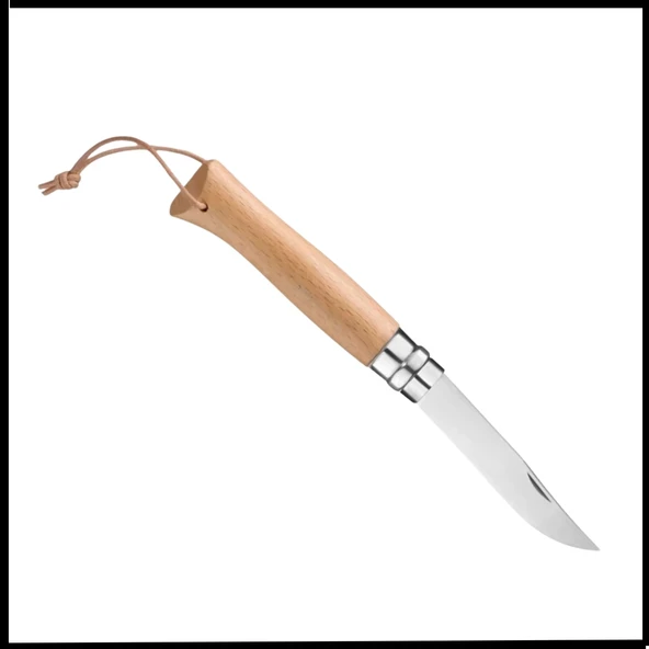 Uyguna-Yakala  Naturel   - Katlanır Cep Çakısı - Gürgen Ağacı Sap - CAK.604 ürün görseli