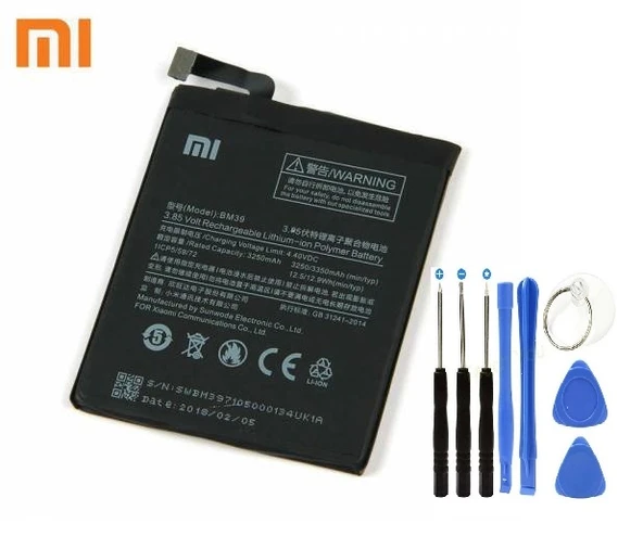 XİAOMİ Mİ6 BM39 BATARYA PİL ve TAMİR SETİ ürün görseli