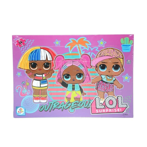Nessiworld LOL7595 LOL 24 PCS FARME PUZZLE - 1