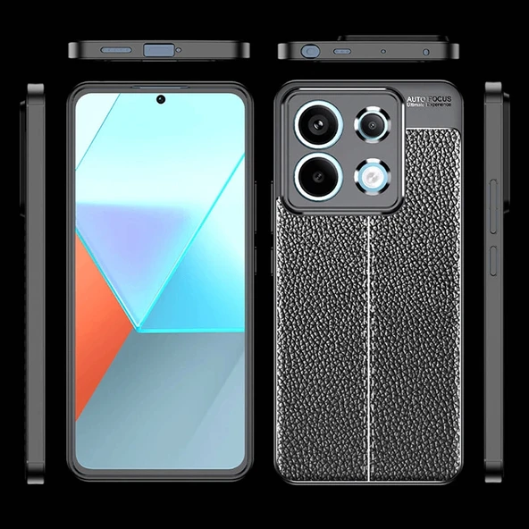 Xiaomi Redmi Note 13 5G Kılıf Zore Niss Silikon Kapak - Resim 4