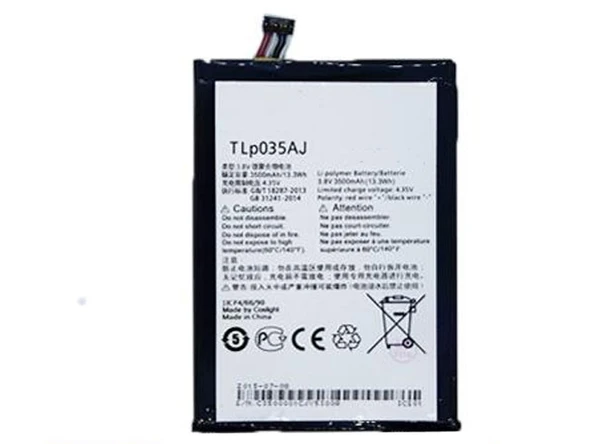 Alcatel One Touch N1 MAX TCL-M823 TLp035AJ-TLp035A1 Pil Batarya - 2