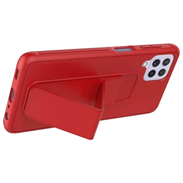 Galaxy M22 Kılıf Zore Qstand Kapak - 2