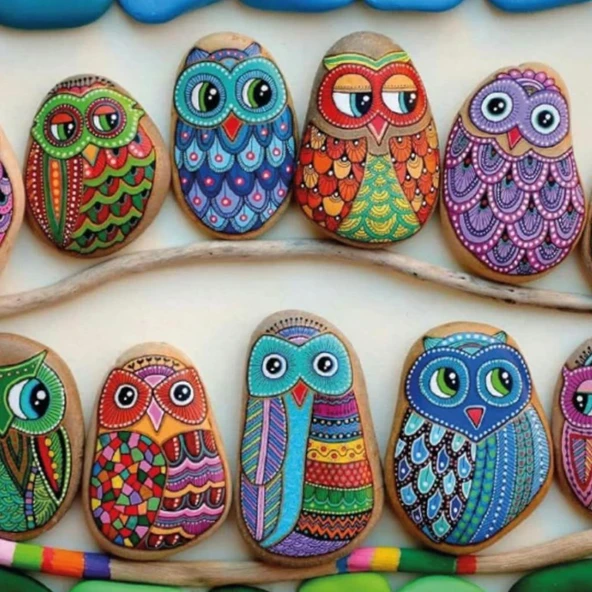 5307 Kumtoys Taş Boyama - Stone Painting / +6 yaş - 5