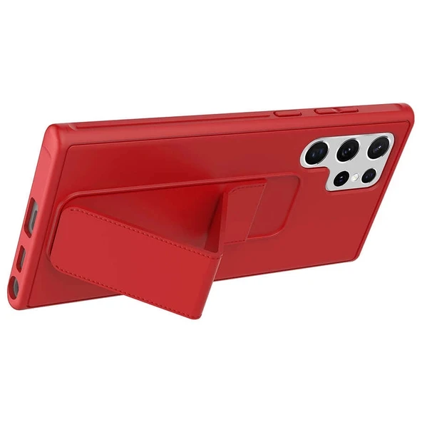 Galaxy S22 Ultra Kılıf Zore Qstand Kapak - 2